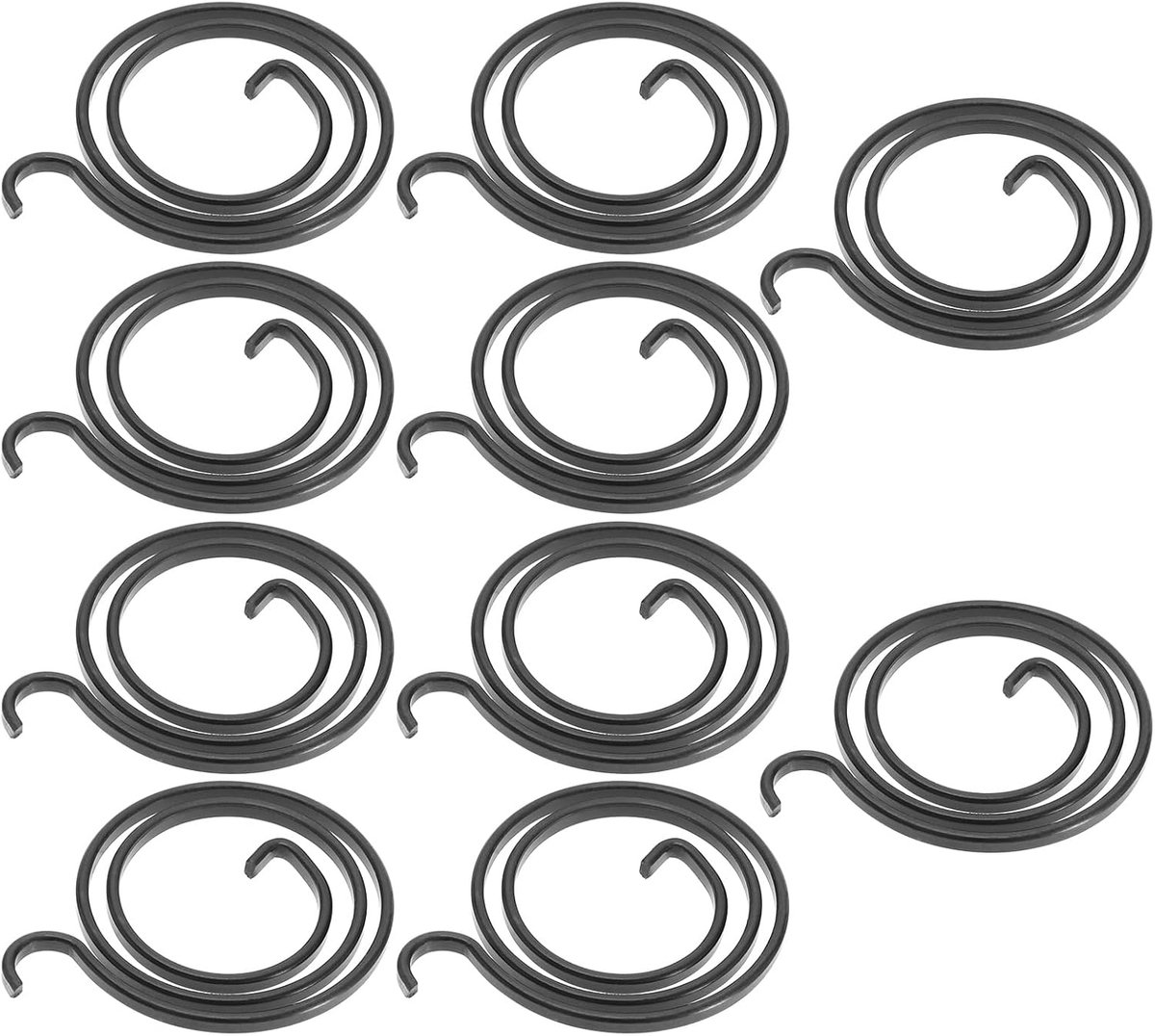 SnelShoppen - 10x Deurknop Veer Set, DIY Reparatie Kit Deurhandgrepen, Links en Rechts, Binnen Deurhandgrepen, 36.5 x 27.5 mm
