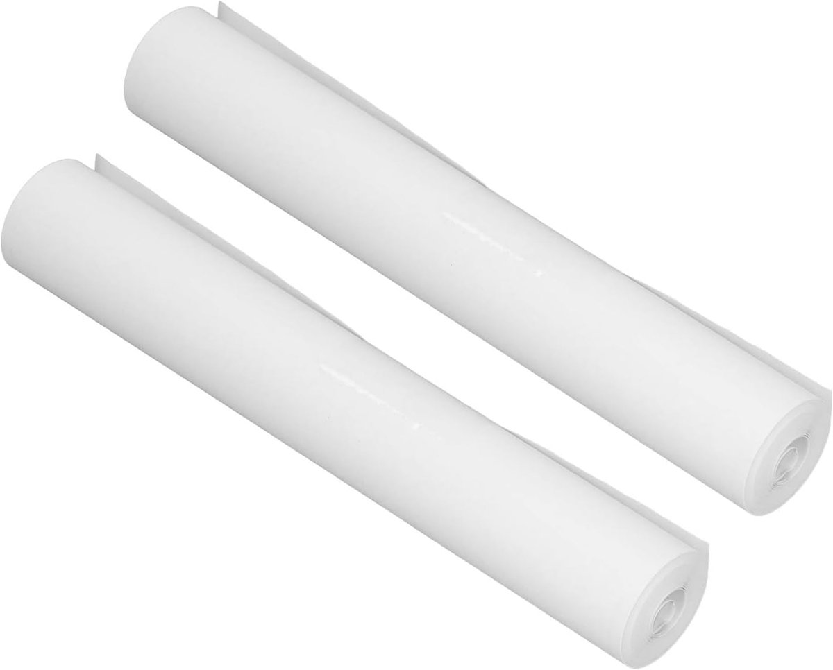 A4 thermisch papier 2 rollen - 8,27 x 1,18 inch - jamvrije afdruk - ideaal voor M08F en PeriPage A4 - ShopVlot