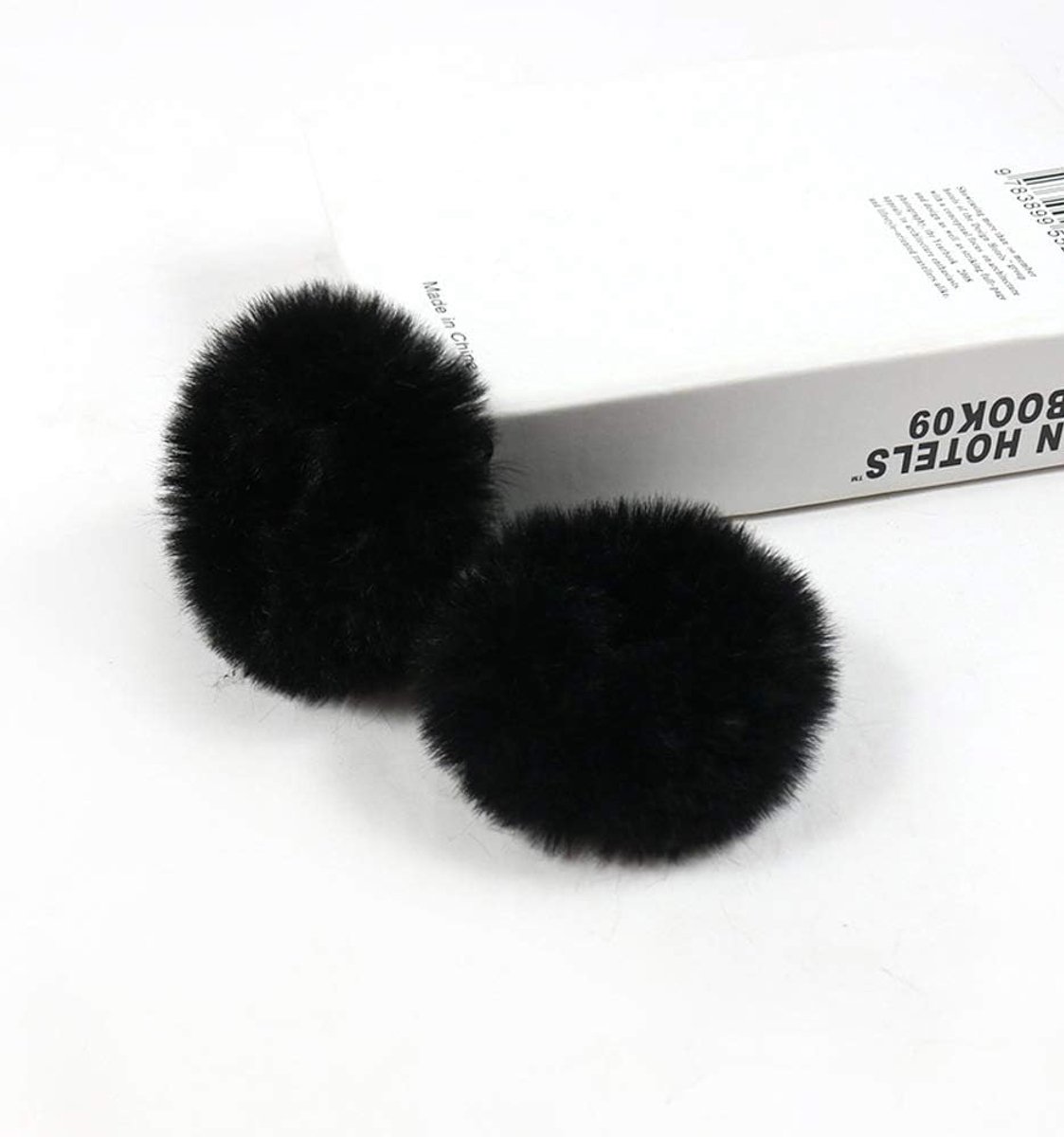 SnelShoppen - 10 Stuks Pluche Haaraccessoires, Elastische Scrunchies, Paardenstaarthouders, Dames en Meisjes Haarbanden, Duurzaam en Comfortabel, Perf