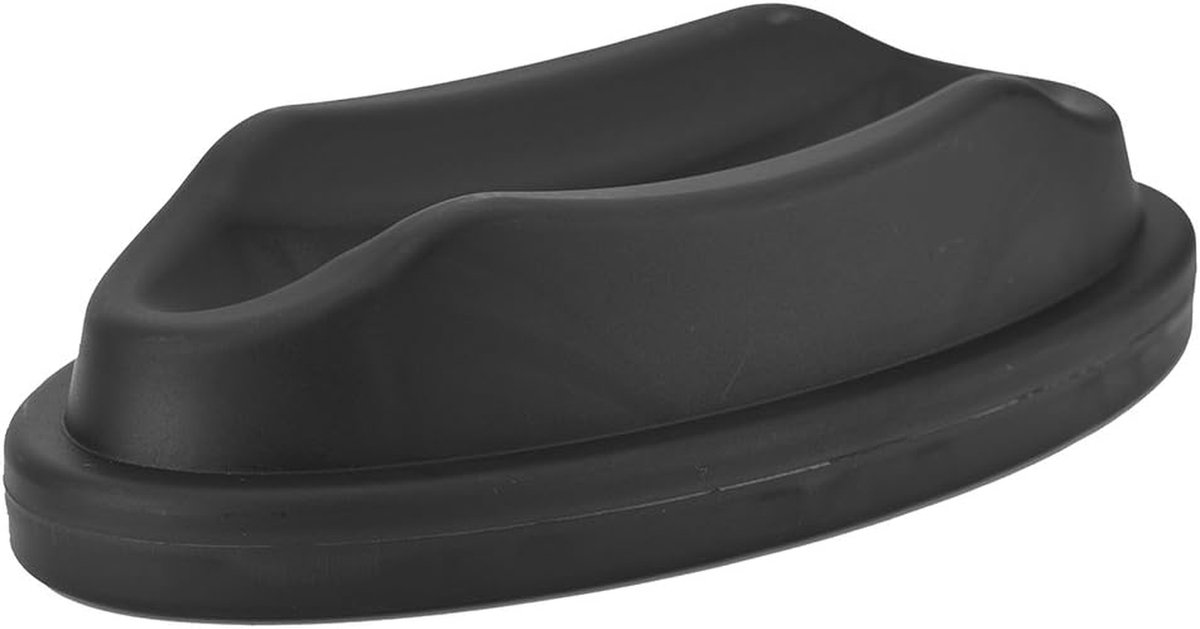 Fiets Opbokblok - Voorwiel Steun - Indoor Fietsen - Verhoogt Stabiliteit - 22.8 x 11.7 x 5.5 cm - Zwart