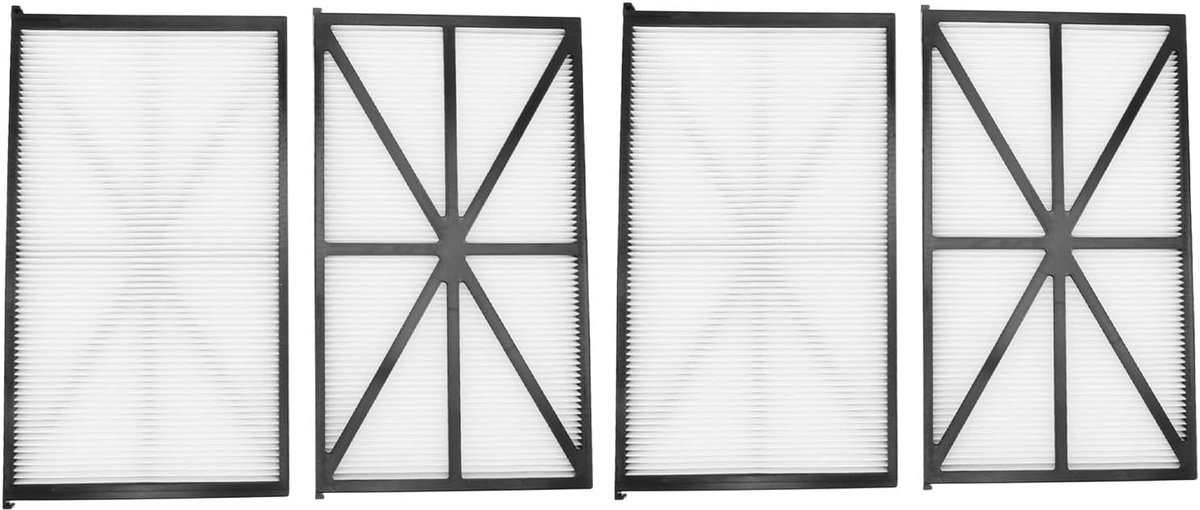 SnelShoppen - 4 Stuks Robotic Zwembadreiniger Filters, Wasbare Ultra Fijne Cartridge Filter Vervanging Geschikt voor Robot Zwembadreinigers, 3-Laags F