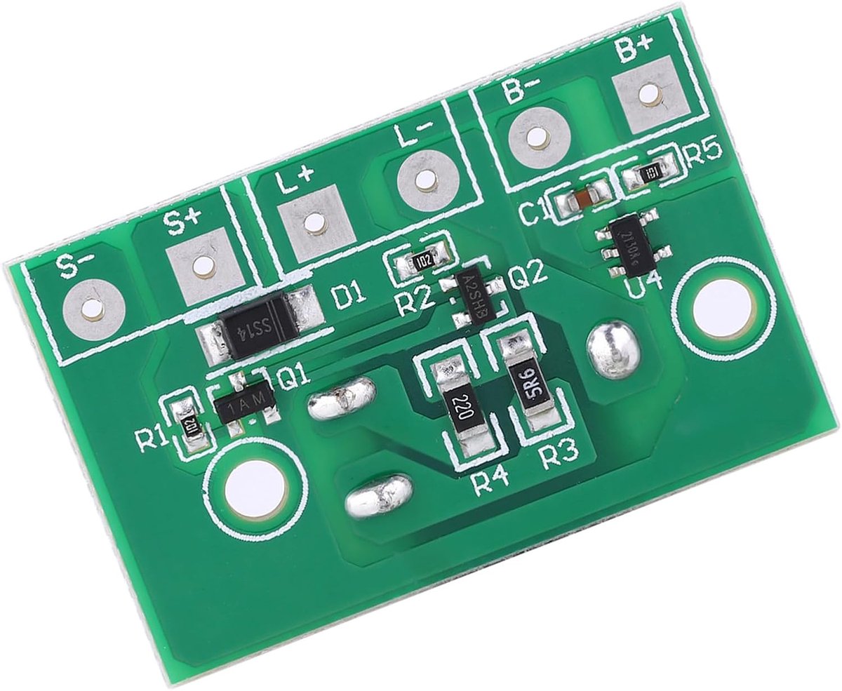 SnelShoppen - Solar Lamp Controller Module met 3.7V Batterij Overcharge Bescherming, Tuinverlichting Accessoires voor Buiten, Automatische LED Verlich