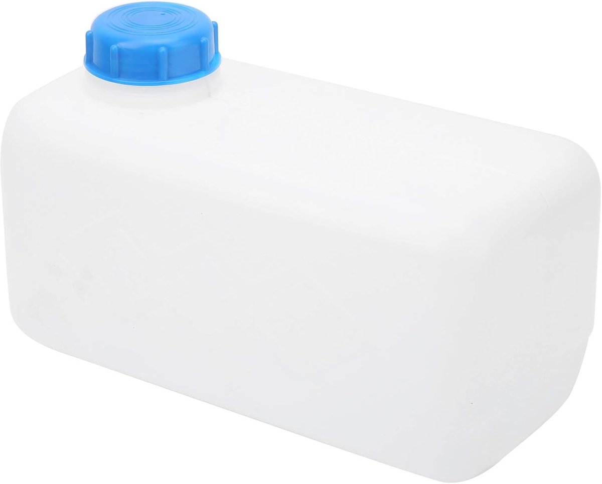 SnelShoppen - 5.5L Benzinetank, Grote Capaciteit Plastic Brandstoftank voor Auto, Vrachtwagen, Schip, Luchtvaart en Verwarmingsbox - Blauw