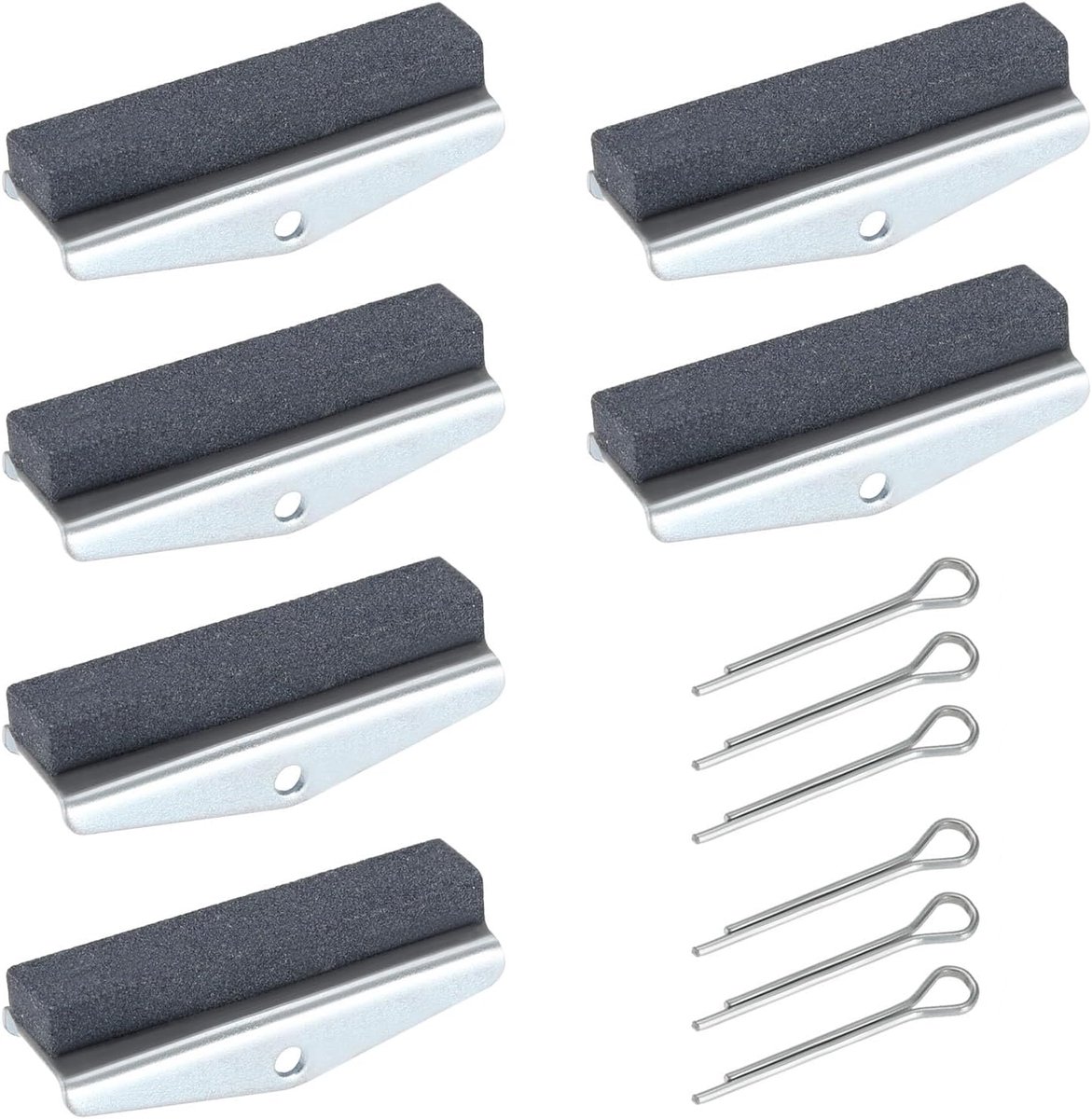 SnelShoppen - 2 sets motor cilinder polijststenen vervanging 3-klauw motor cilinder slijpen auto motor cilinder poetsen voor reinigen en polijsten 33,
