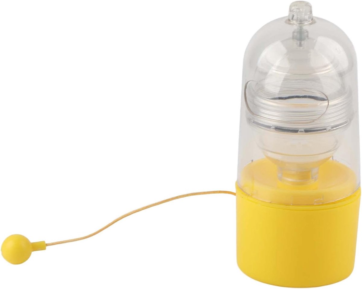 SnelShoppen - Handmatige Eierschudder Shaker voor Eieren, Eigeel en Eiwit Mixer, Gouden Eierenmaker Keuken Gadget 16x7cm