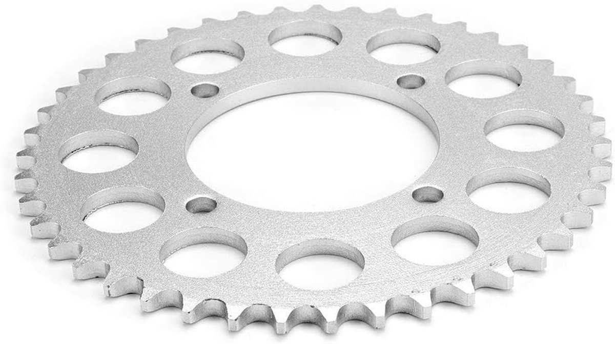 SnelShoppen - 420 Sprocket en Ketting Set met 43 Tanden voor 125 140 150 160cc Motorcrossfiets - Hoogwaardige Prestatie Verbetering