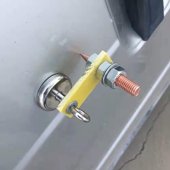 Sterke Magnetische Lasbeugel met Grondklem Ondersteuning voor Elektrisch Lassen en Veiligheid — afbeelding 4