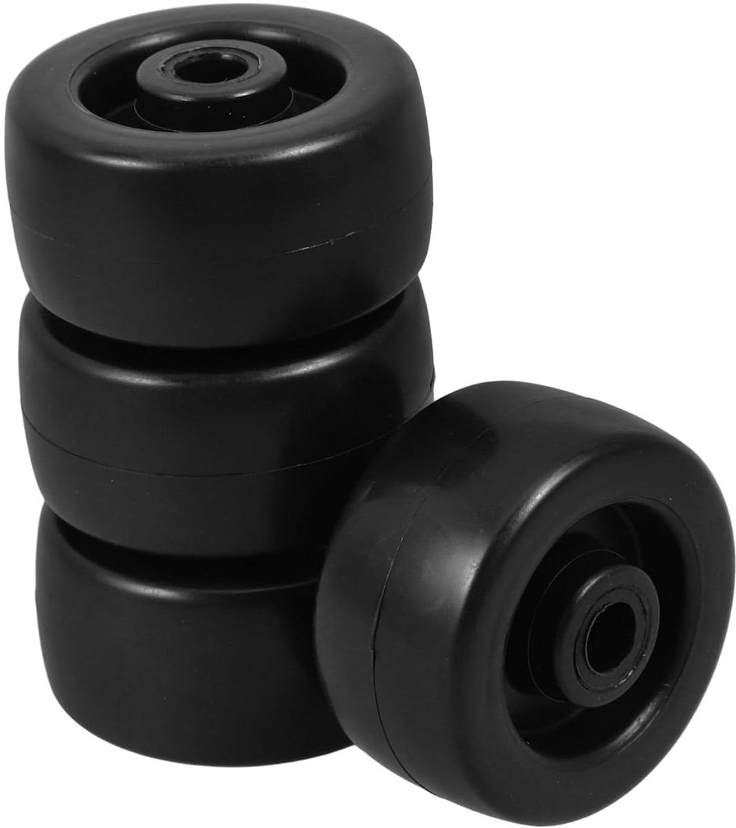 Vervangend Wiel - Winkelwagen Wiel - Soepel Rijden - Stevige Constructie - 2 Inch - Zwart