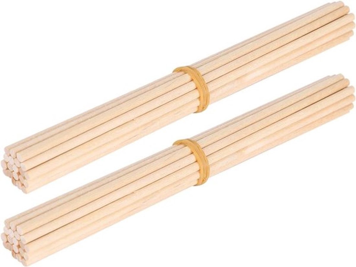 40 Stuks Houten Ronde Dowel Stokken voor Professionele Horlogemakers en Horloge Reparatie Accessoires