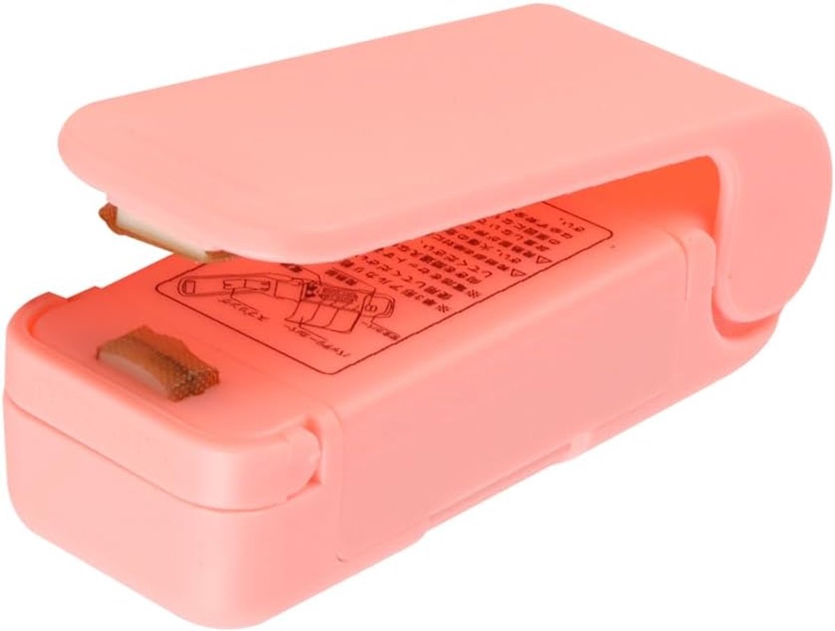 SnelShoppen - Mini Sealer Kleine Huishoudelijke Laminator Vacuum Verpakkingsmachine Voor Bewaring van Diverse Voeding en Snacks