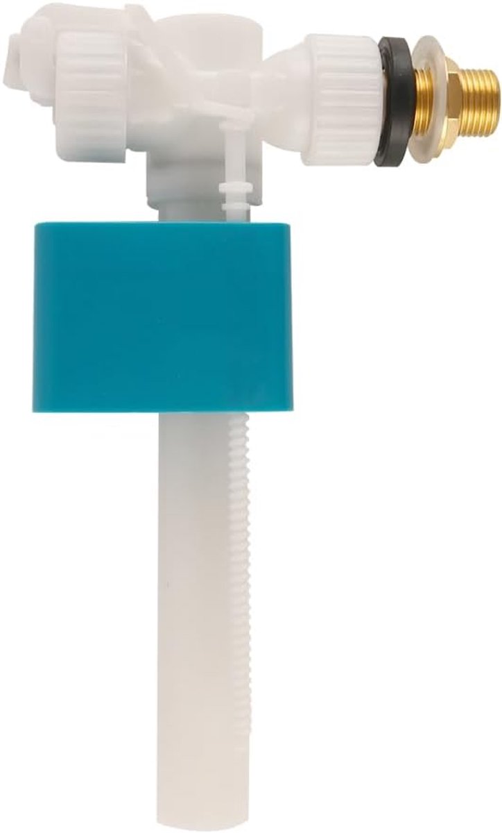 SnelShoppen - Toilet Inlaatventiel Zijinvoer Toilet Reservoir Inlaatventiel 4-Punts Koper Buis Inlaatventiel Toilet Reservoir Accessoires