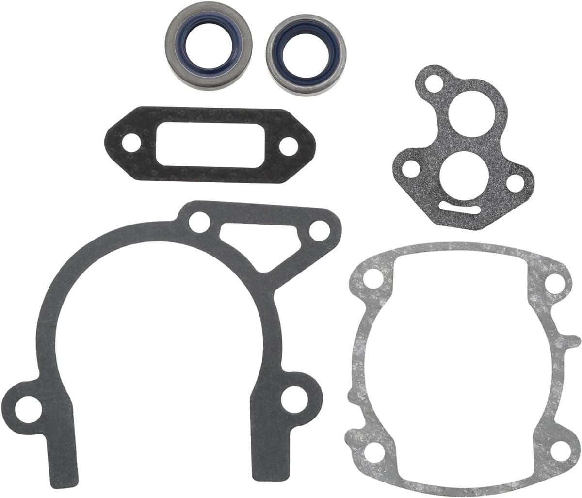 SnelShoppen - 6Delige Gasket Set met Olie Seal voor Stihl TS410 TS420 TS500i Afkortzaag, OEM 4238 007 1003, Perfecte Compatibiliteit, Vervangingsonder