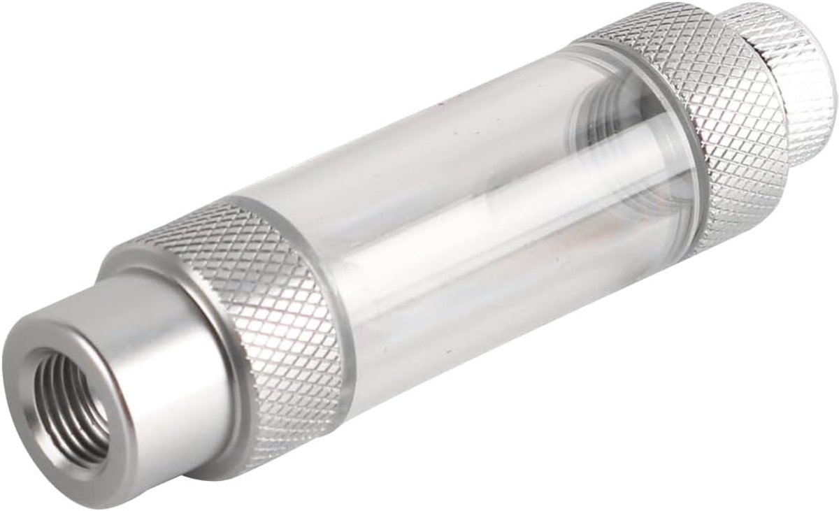 Bubble Counter CO2 - Aluminium en acryl - Voor aquariums en planten - Stimuleert groei - ShopVlot