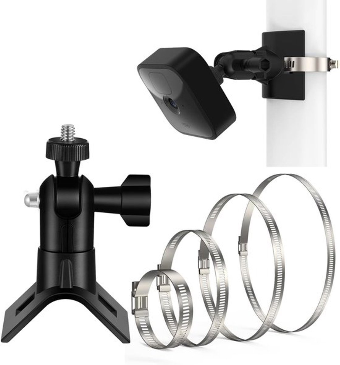 Verstelbare Beugel voor Blink Camera's, Geschikt voor Blink Outdoor en Indoor, Robuuste Montage voor Buitengebruik en Beveiliging
