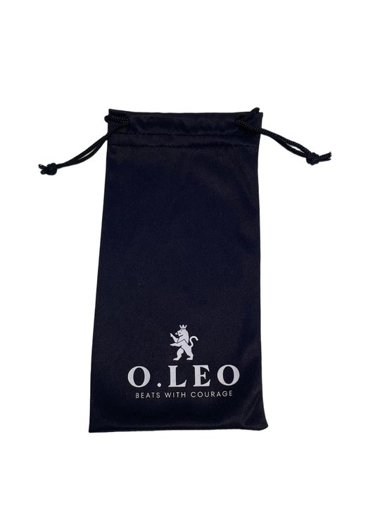 O.Leo 2-Pack Zonnebrillen - Oranje & Zwart - UV400 - Unisex design - Inclusief opbergzakjes — afbeelding 3