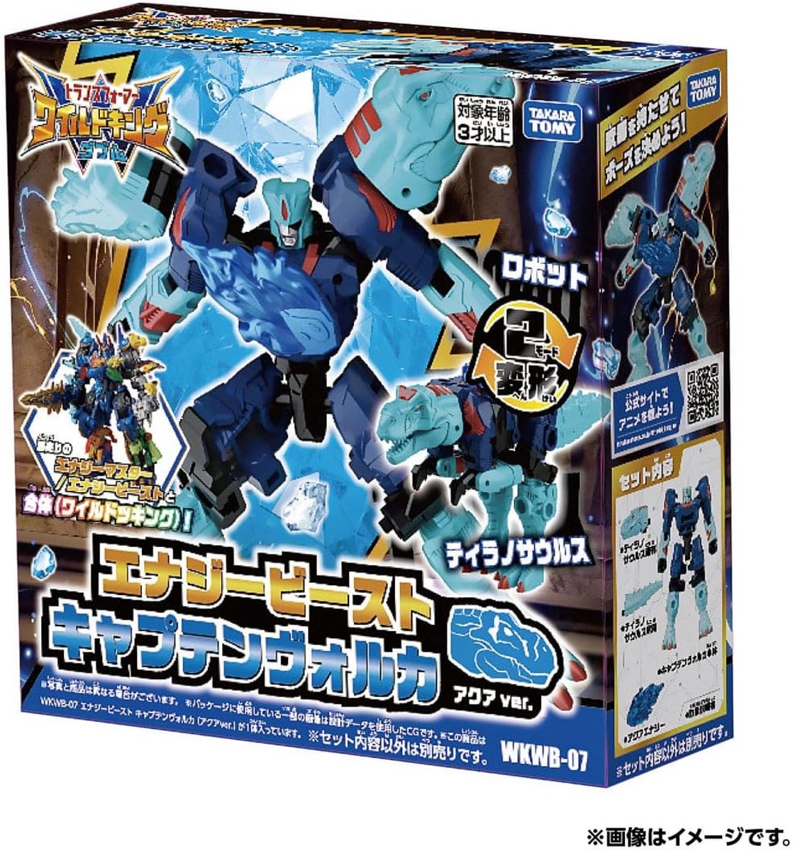 Transformers Wild King WKWB07 Energy Beast Captain Volca (Aqua ver.)
