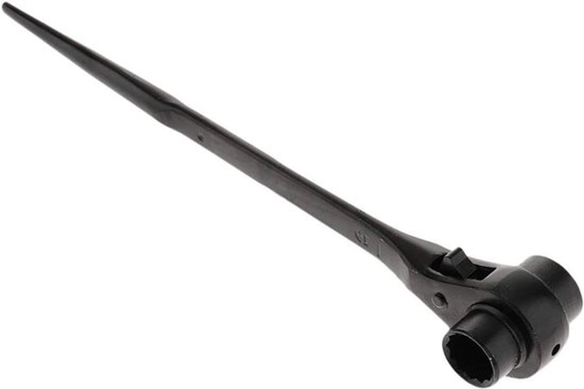 Professionele 12 Punt Ratchet Podger Sleutel voor Staalconstructie en Steigerwerk - Dubbele Steeksleutel 19-24mm, Hoogwaardige Gereedschappen voor Bouwprojecten