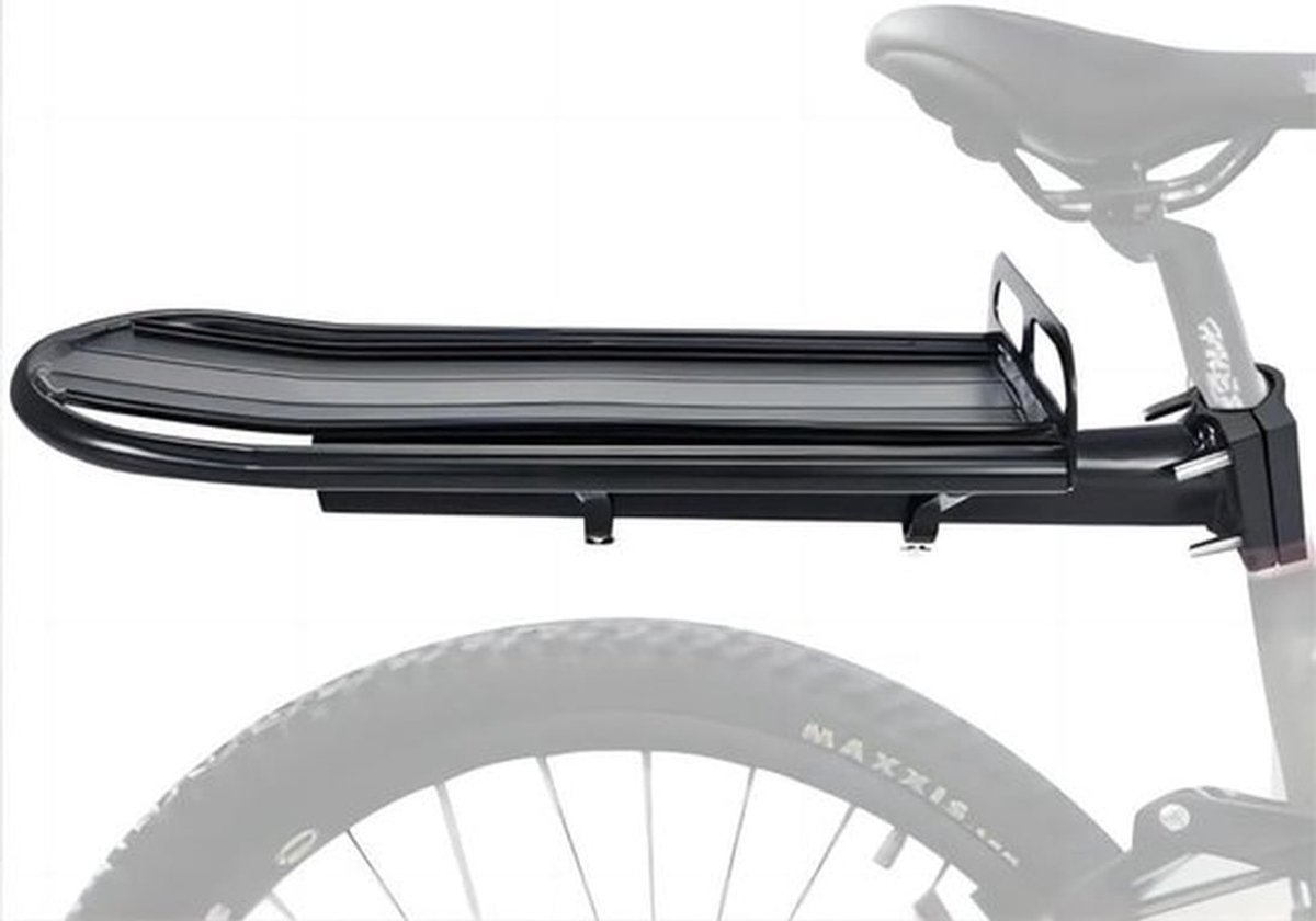 Verstelbare Aluminium Fietsdrager voor Achterop - Snelle Bevestiging voor Racefietsen en Mountainbikes, Draagvermogen tot 10 kg