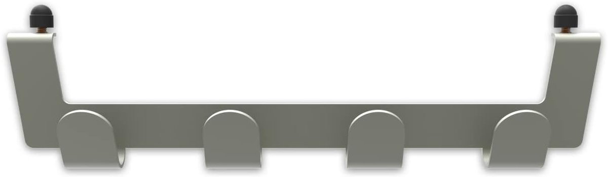 Fietshanger uitbreiding - Deep Silver - Wandbevestiging - Extra opbergruimte voor accessoires - SnelShoppen