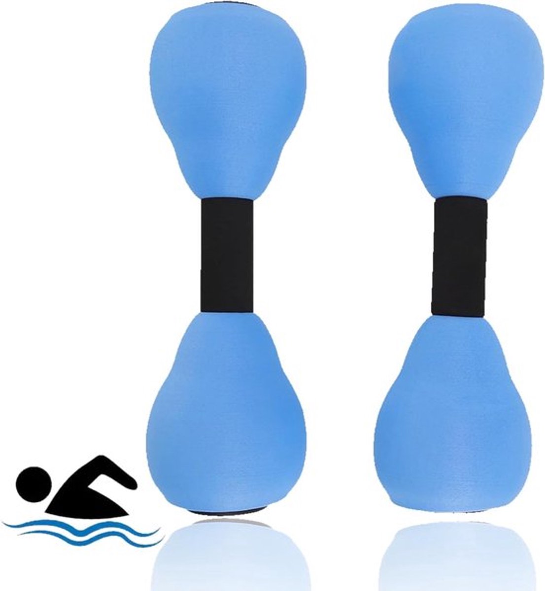 Verstelbare Schuim Water Dumbbells voor Aquarobics - 2 Stuks Weerstandsgewichten voor Zwemtraining en Fitness voor Volwassenen en Kinderen