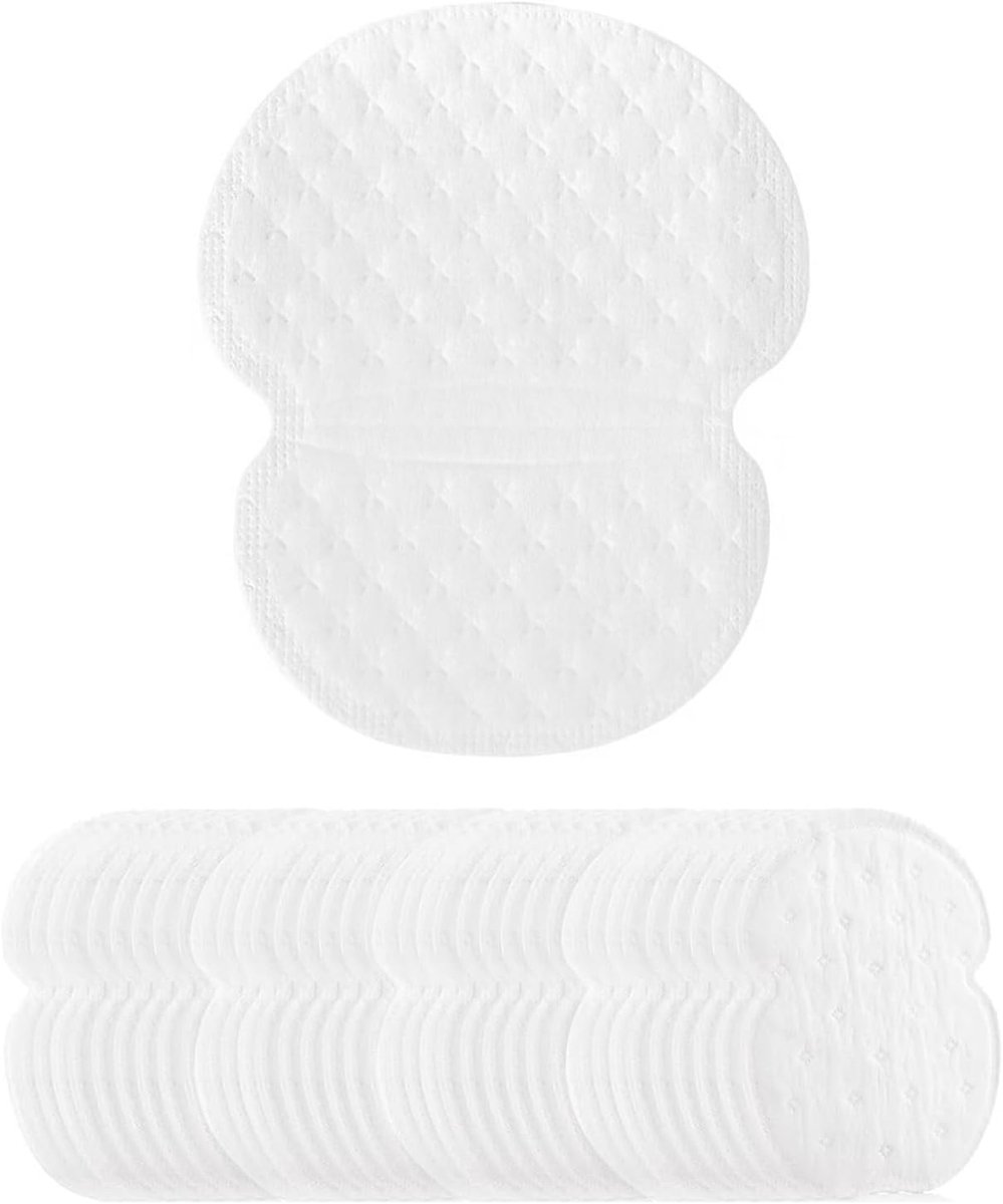 Onderarm Pads 60 Stuks - Zelfklevende Katoenen Zweet Pads - Ademend en Onzichtbaar - Voorkom Vlekken - ShopVlot