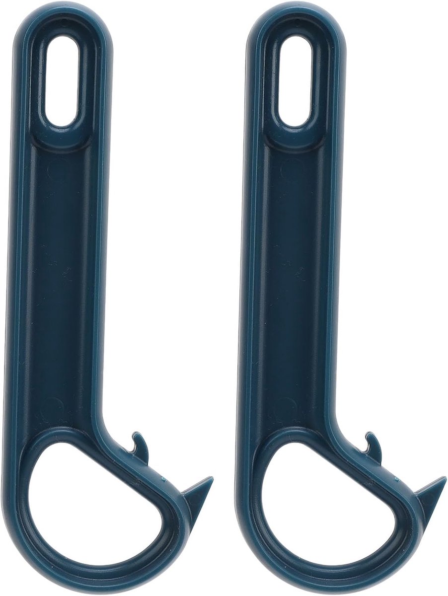 SnelShoppen - 2Pcs Makkelijk Open Ring Pull Blikopener, Pull Tab Potopener met Comfortabele Handgreep, Blikjes Snel en Eenvoudig Openen voor Ouderen m