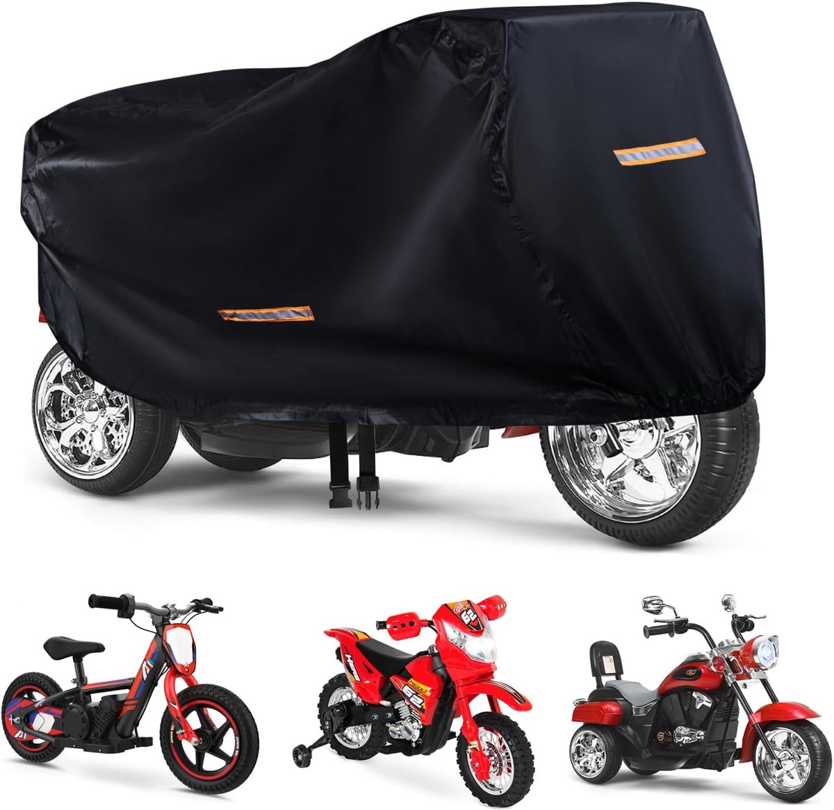 SnelShoppen - Kinderautocover, Grote Speelgoedauto Cover, Robuuste 420D Universele Autocover voor Kinderen, Waterdicht, Buiten en Stofbescherming, met