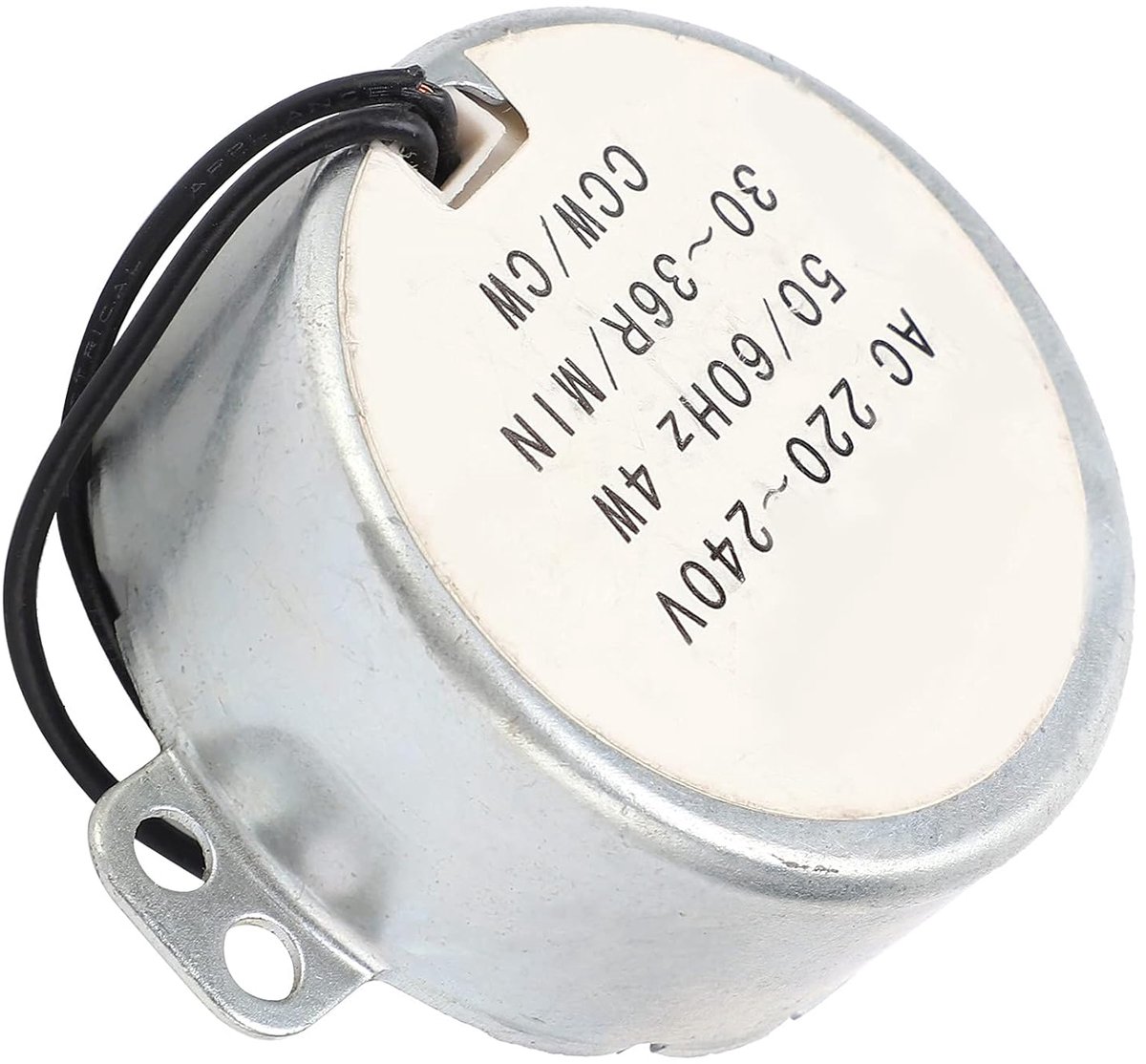 SnelShoppen - Synchronous Motor Laag Snelheid AC 220V CW/CCW 30~36r/min Verstelbare Rotatie Motor voor Automatisering, Vending Machines, Medische Appa