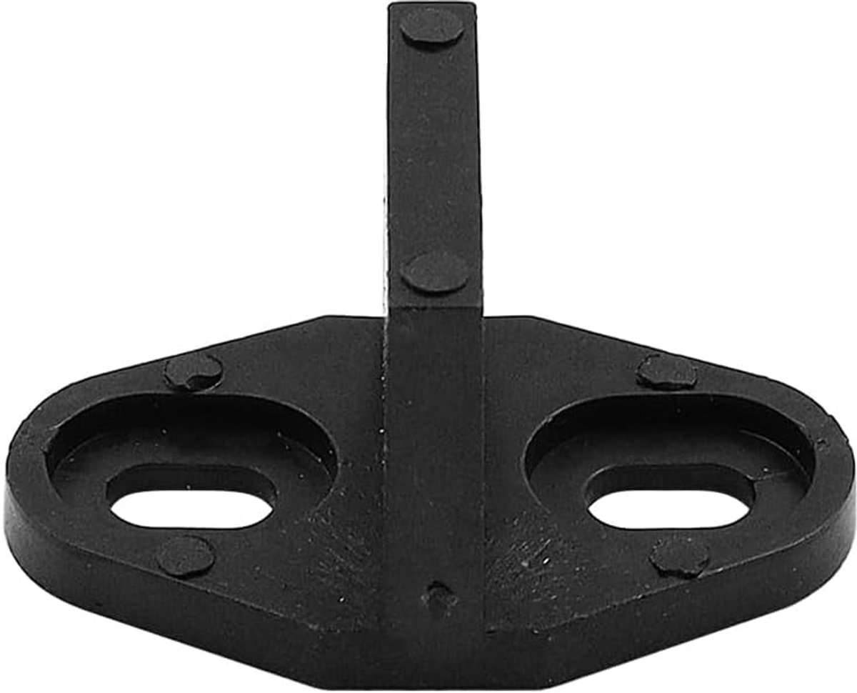 SnelShoppen - Sliding Door Guide Clip - Vloergids voor Schuifdeur, Stabiele werking, Geluidsarm, Houten Deuren, Meubels, Pack van 8