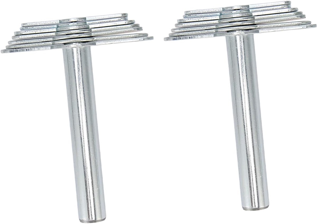 SnelShoppen - 2 Stuks Korkboor RVS, Handmatige Kork Rubber Stopper Boor Gereedschap voor Laboratorium, Duurzame Stalen Korkboor voor Laboratorium Appa