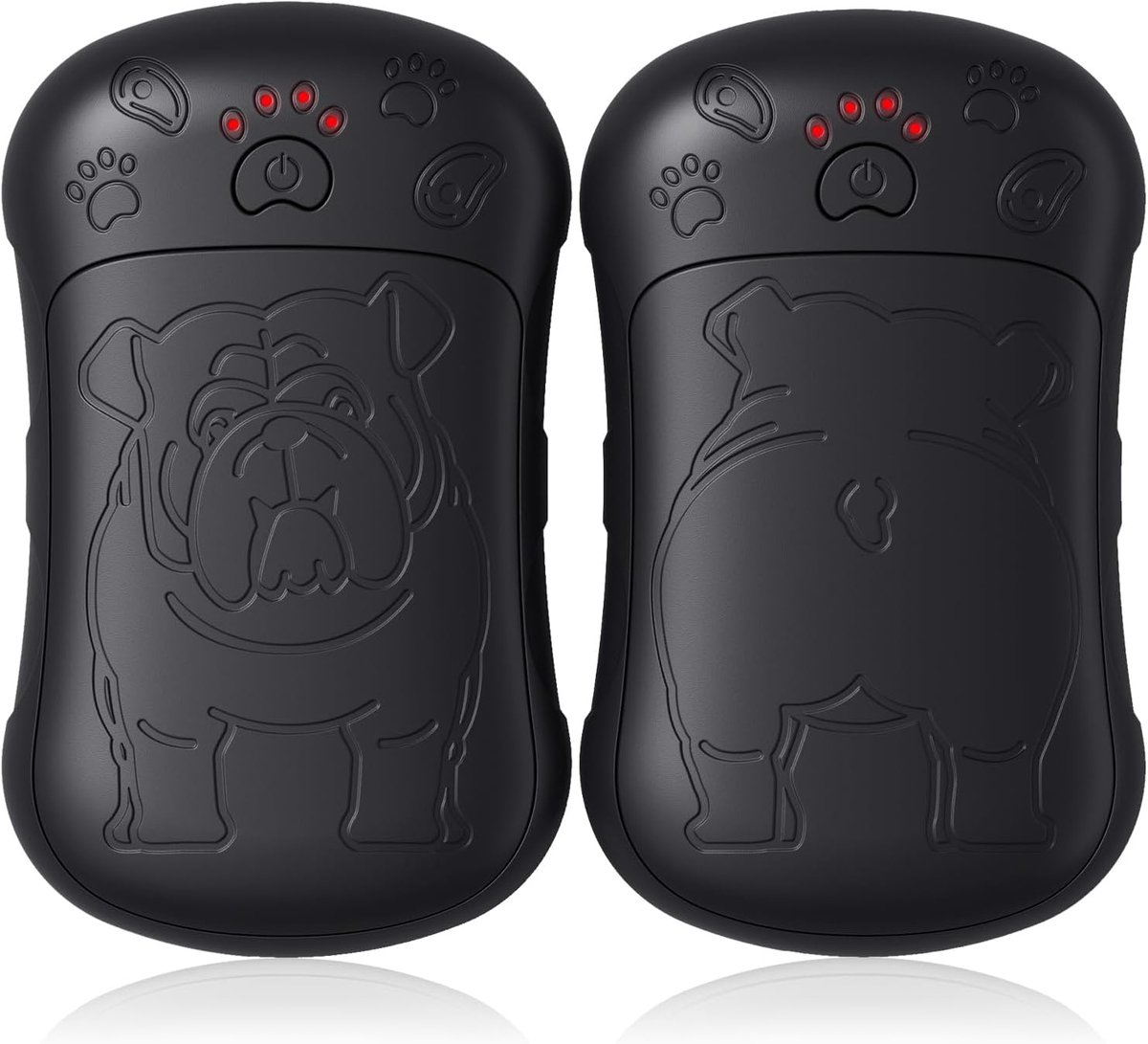 Elektrische handwarmers, set van 2, 6000 mAh accu, elektrische handwarmers, herbruikbaar, oplaadbaar, zakwarmer - ShopVlot