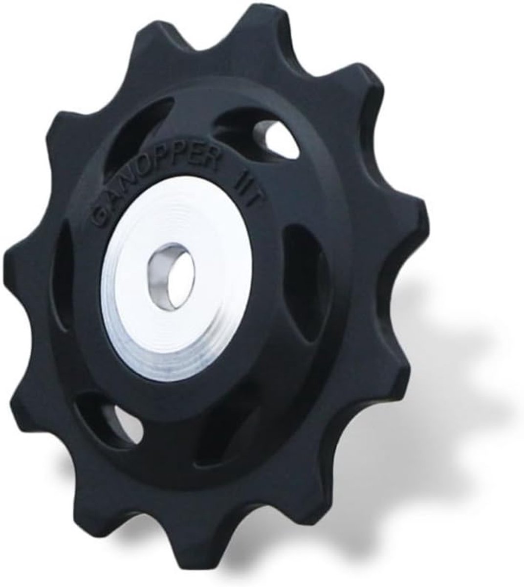 SnelShoppen - Fiets Dumwerper Schakelrollen - Fiets Riemschijf Schakelwiel voor Racefiets en Mountainbike - Duurzaam POM Materiaal - Geschikt voor 8/9