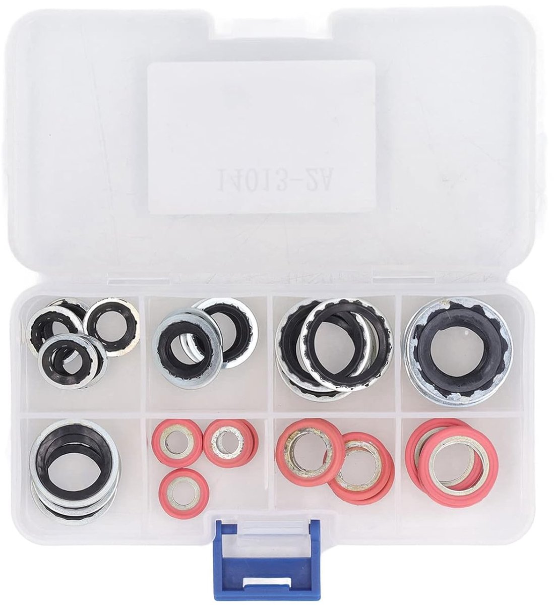 SnelShoppen - 40 Stuks Airconditioning Gasket Set - AC Compressor Dichtingen - Hoge Kwaliteit Seals - Perfecte Vervangingen - Geluidsreductie - Sterke