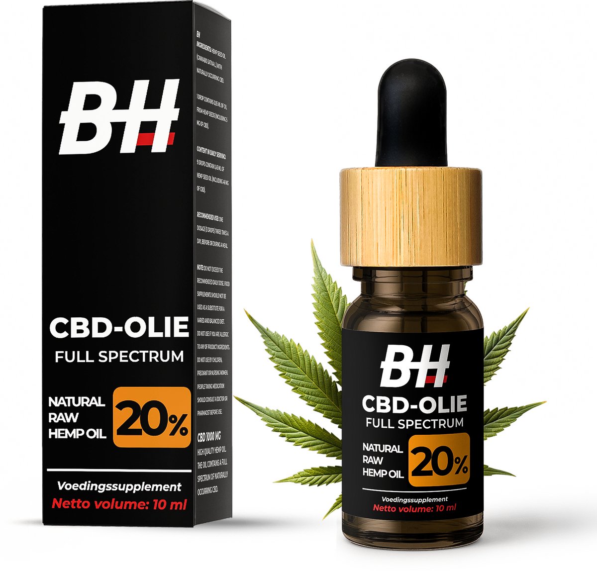 Body Hackers CBD Olie 20%