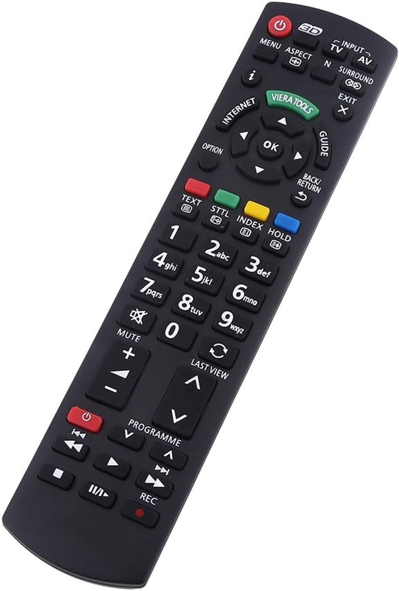 SnelShoppen - Universele Slimme TV Afstandsbediening Vervanging voor N2QAYB000428 N2QAYB000328 N2QAYB000752 N2QAYB000753 N2QAYB000490 N2QAYB000353 - E