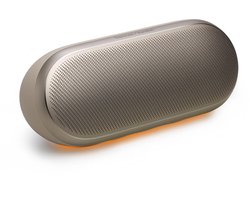 Harman Kardon Luna 2 - Portable Bluetooth speaker - Draadloze Muziek Box - Met Sfeerverlichting - Beige/Sand