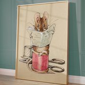 The Tailor Mouse 1902 Print – Beatrix Potter Poster A3 | 29,7 x 42 cm