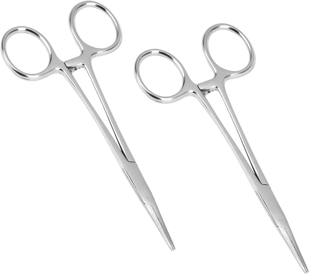Tangen 12,5 cm - RVS - zelfvergrendelend - ideaal voor dierenverzorging - ShopVlot