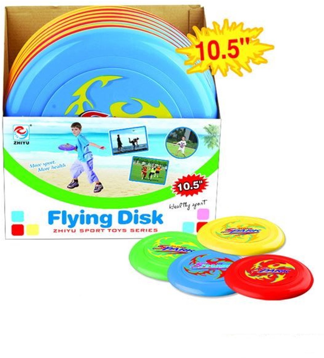 Plastic Frisbee Ø27 cm - Perfect voor Buitenplezier