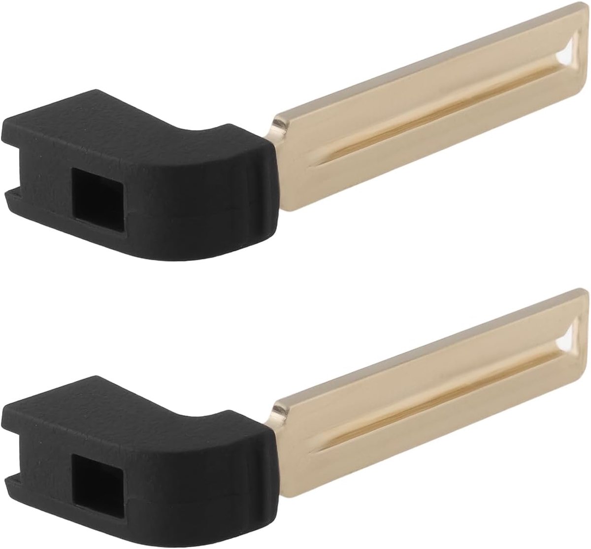 SnelShoppen - 2 Stuks Sleutelsleutel Blades TOY40 Ongeknipt Nood Sleutelblad Geschikt voor Lexus RX NX UX ES LBX Model