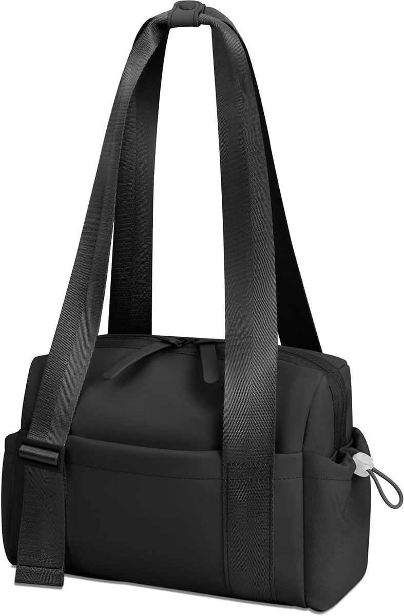Small Gym Bag Weekend Bags for Women with Wet Compartment Workout Carry Gym Bag Travel Duffle Bags for Men, Black, Bag - ShopVlot