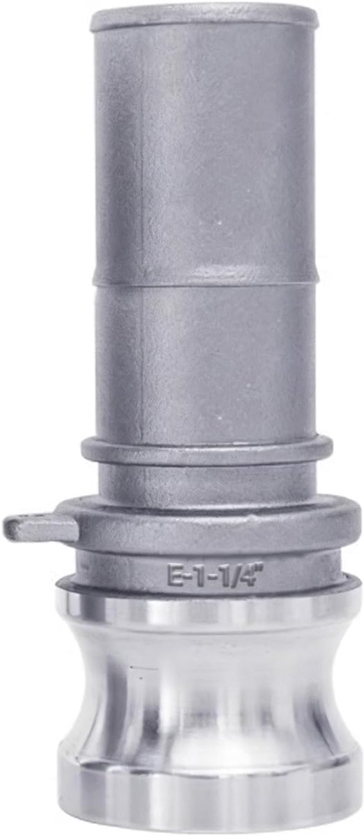 SnelShoppen - Slangkoppeling Camlock 1-1/4 E 304 - Roestvrij Staal 304 - Corrosiebestendig - Hoge Druk - Voor Tuin, Camping en Industrie