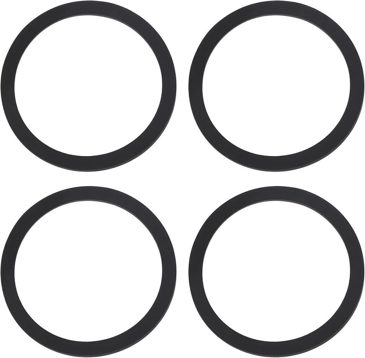 SnelShoppen - 4X Plakring NBR 60x47x3mm voor Vijver Slang Aansluiting, Geschikt voor Diverse Tuinvijvers en Filters