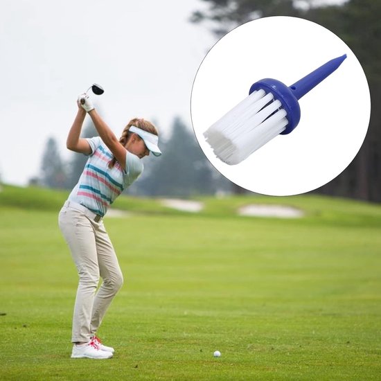Golf Tees - Golfballhouders - Meer Afstand - Lage Wrijving - 10 stuks - Blauw en wit van GOLF — afbeelding 2