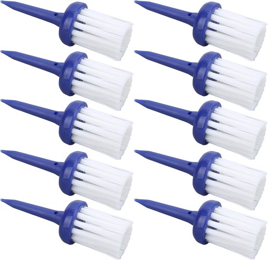 Golf Tees - Golfballhouders - Meer Afstand - Lage Wrijving - 10 stuks - Blauw en wit van GOLF — afbeelding 5