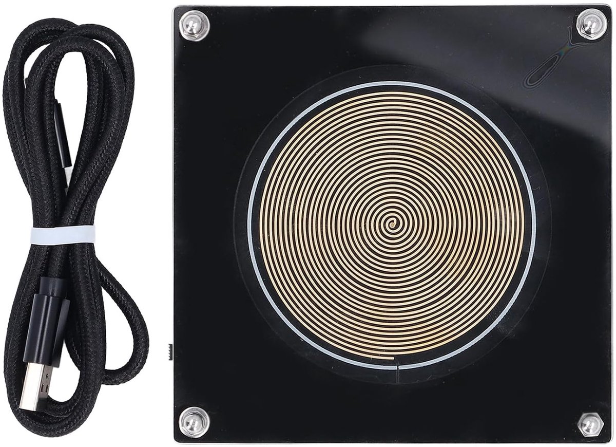 SnelShoppen - Low Frequency Pulse Wave Resonance Generator 7.83 Hz voor Ontspanning, Verbeterde Gezondheid en Ontspanning, Duidelijke Frequentie Indic