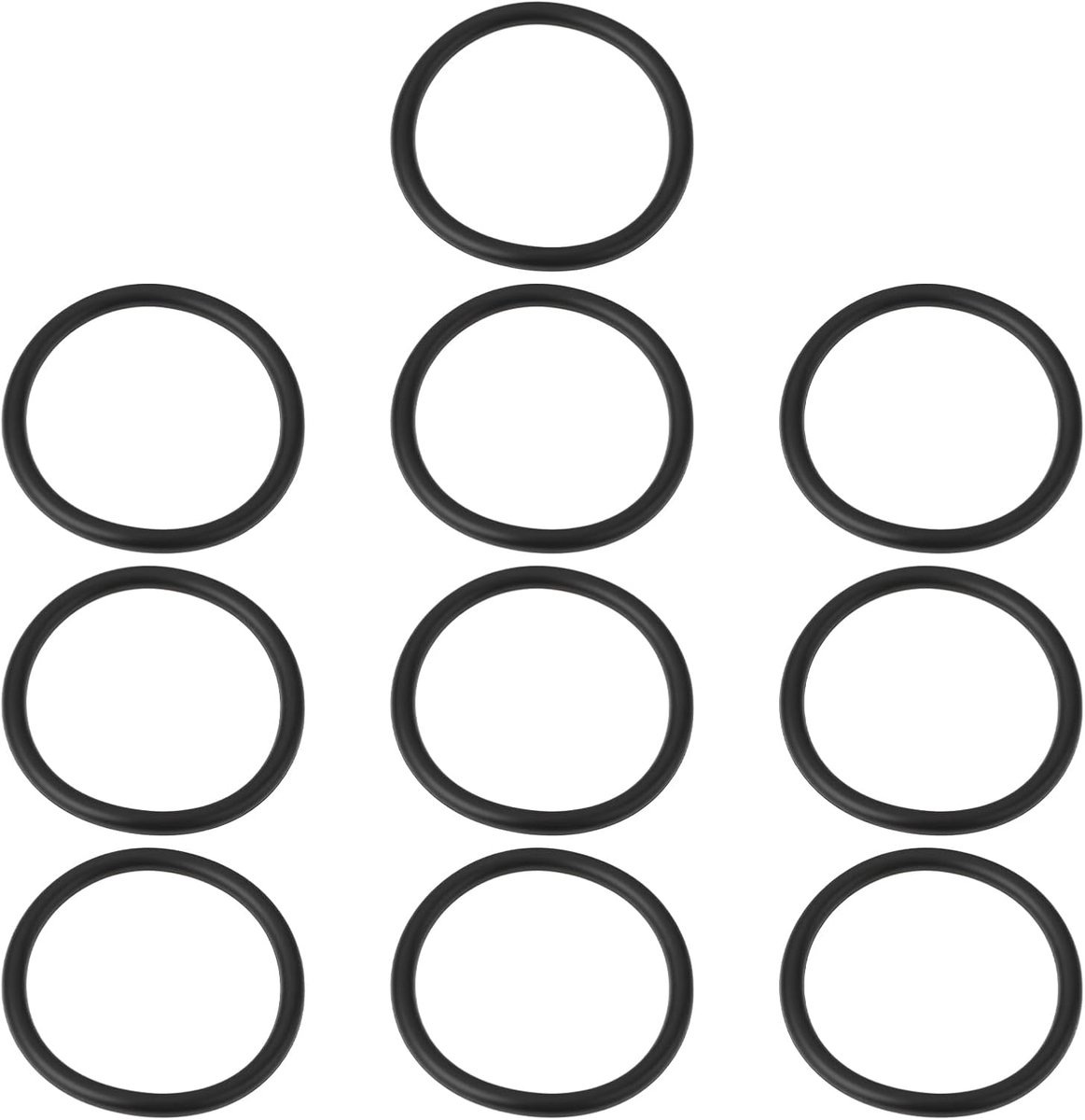 SnelShoppen - 10 stks Waterinlaat Tube O-ringen 32,8x39x3,1mm Rubber Compatibel met Jeep Grand Cherokee en Ram 1500 Classic
