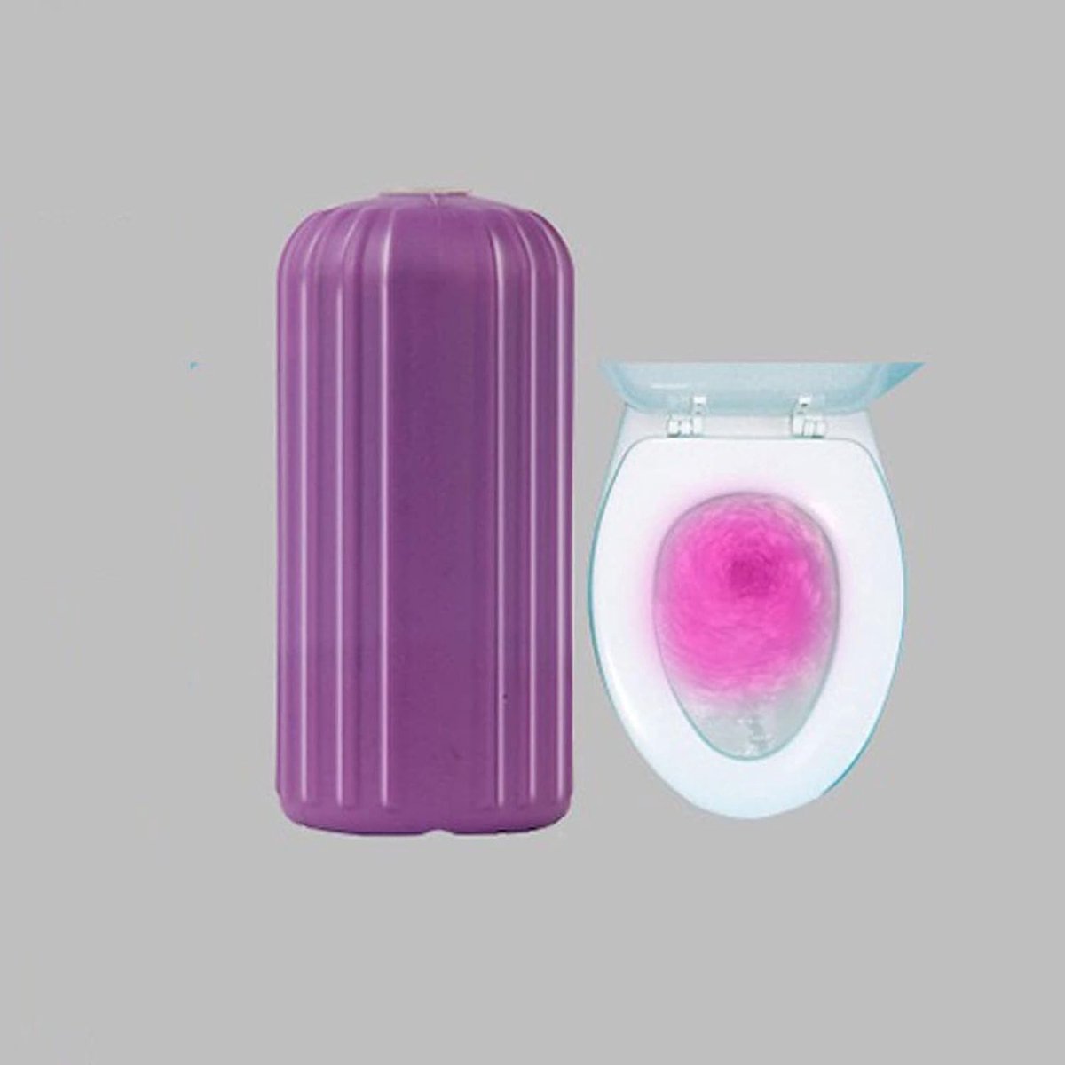 SnelShoppen - Toilet Tank Schoonmaakschuim Voor Efficiente Reiniging en Geurverwijdering - Veilig voor Waterreservoir en Afvoerbuizen - Lavendel Geur