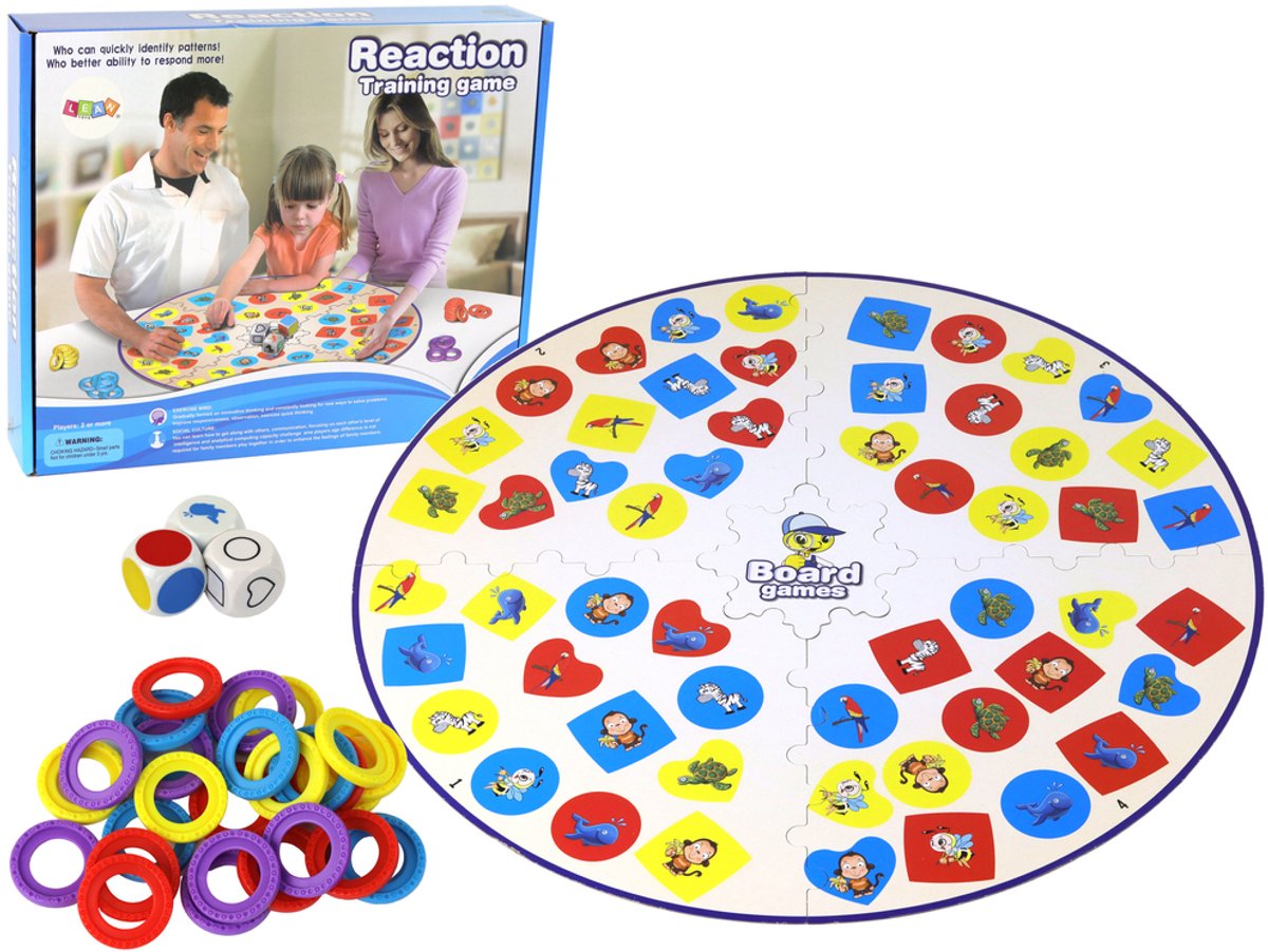 Een logisch bordspel voor reflexen en perceptie
