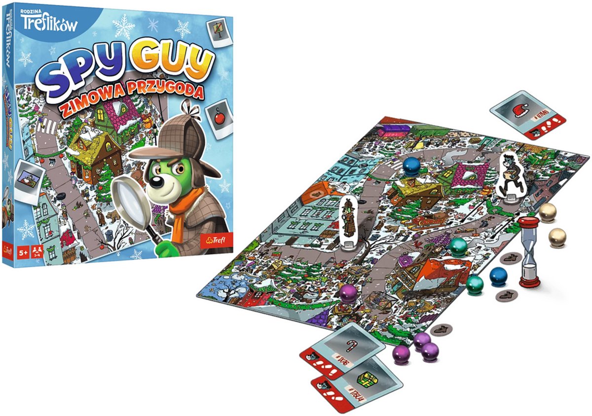 Spy Guy Winteravonturenspel Treflik Family Trefl 02516